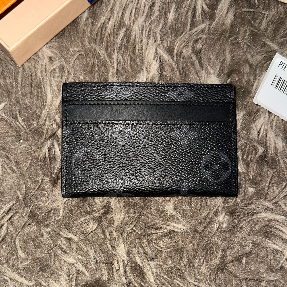 Louis Vuitton Black Monogram Card Holder